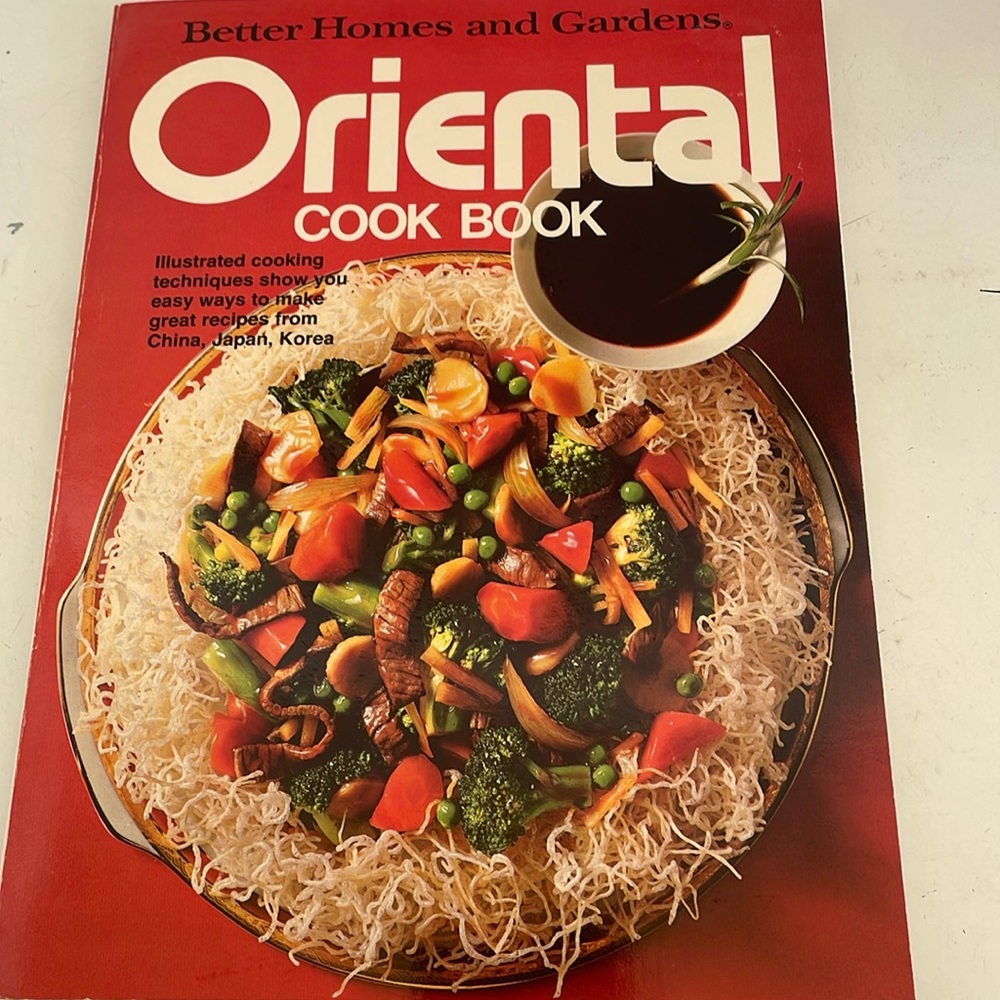Better Homes And Gardens Oriental Cook Book 1977